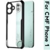 CMF by Nothing Phone 1  Case Cover (Material - TPU+Polycarbonate , Color - Black)