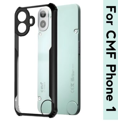CMF by Nothing Phone 1  Case Cover (Material - TPU+Polycarbonate , Color - Black)