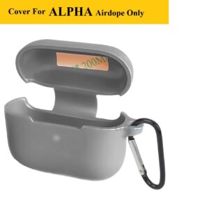 Boat Airdopes ALPHA Case Cover (Material - Silicone , Color - Grey)