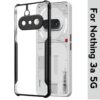 Nothing Phone (3a) Case Cover (Material - TPU+Polycarbonate , Color - Black)
