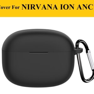 For Boat NIRVANA Ion Anc Pro | Case Cover Silicone TWS Earbuds Pouch | With GUM Sticker